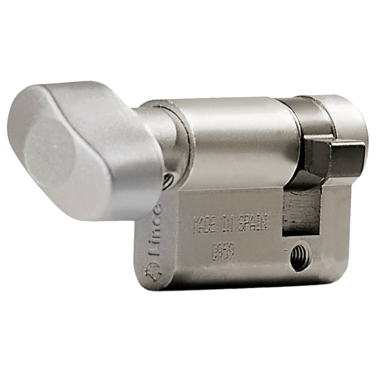 CYLINDRE À BOUTON 40B + 10 LAITON NICKELÉ 047136 Référence Batiment